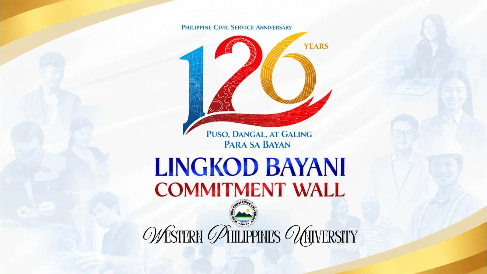 WPU Lingkod Bayani Commitment Wall